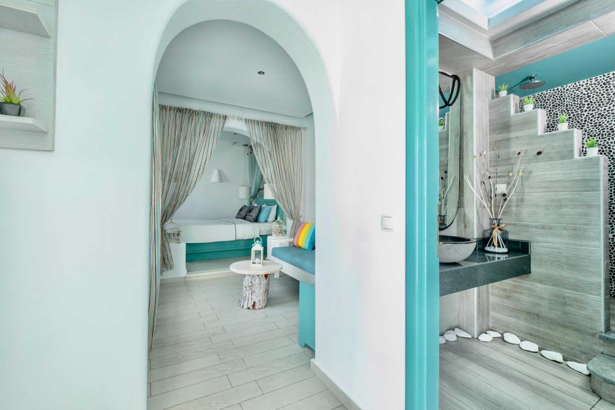 Anastasia Princess Luxury Beach Residence, Adults Only Perissa  Habitación foto